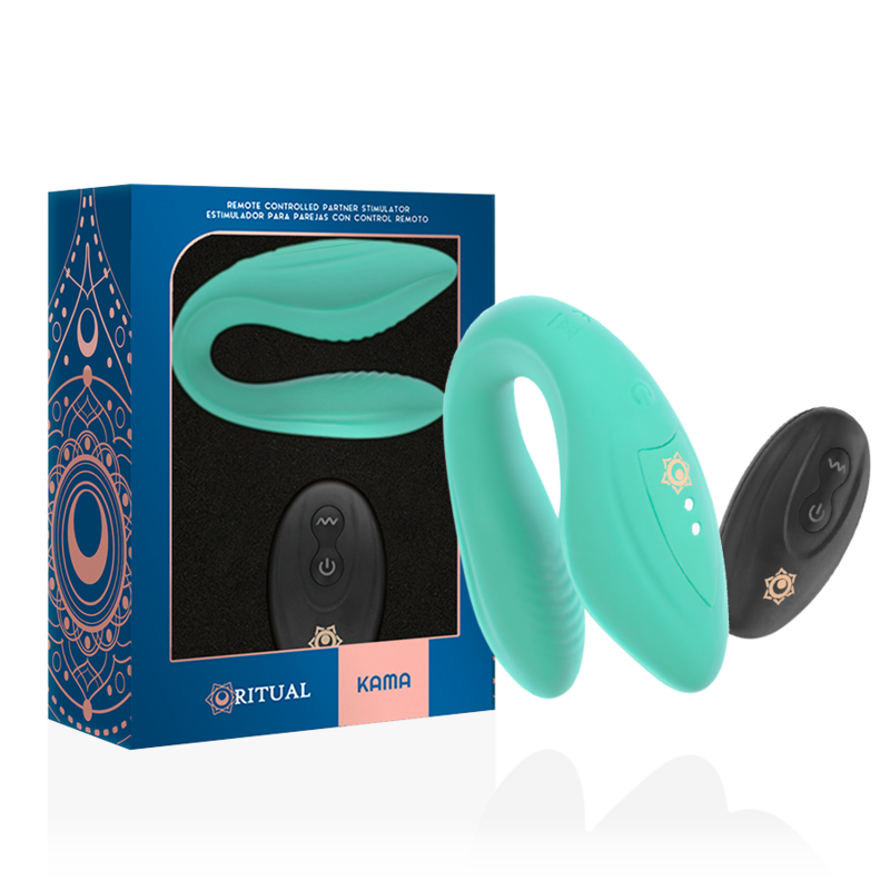 Rithual Kama Control Remoto para Parejas Aqua - Vibrador Impermeable