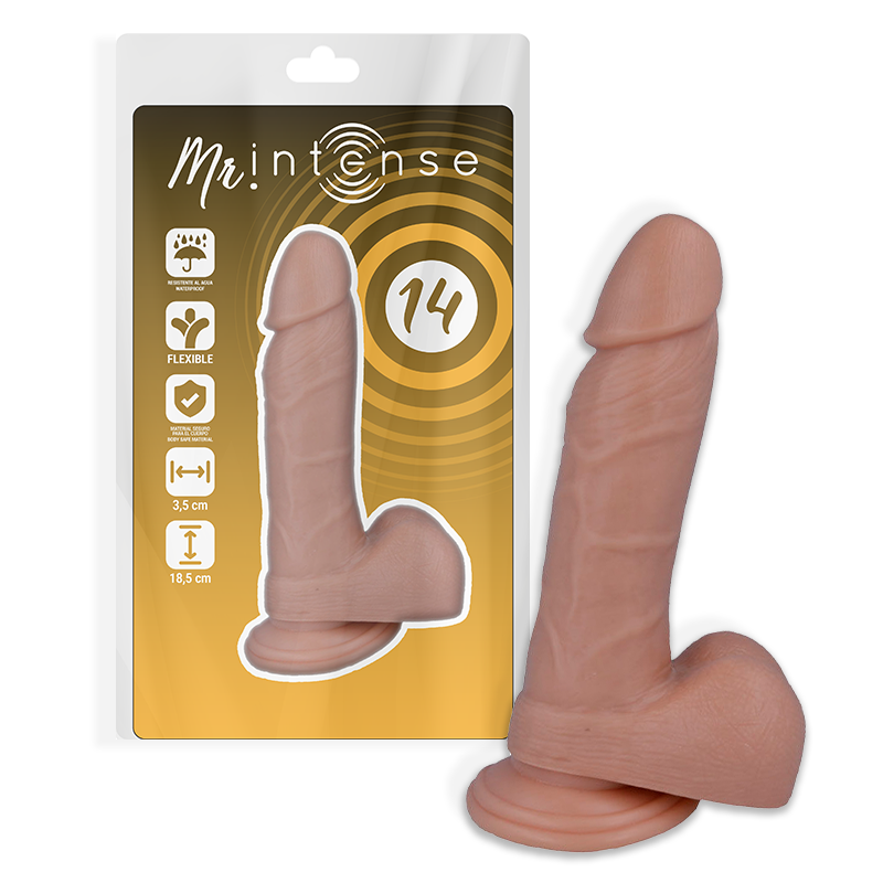 Mr. Intense Realistic Cock 18.5 cm - Dildo sin Vibración