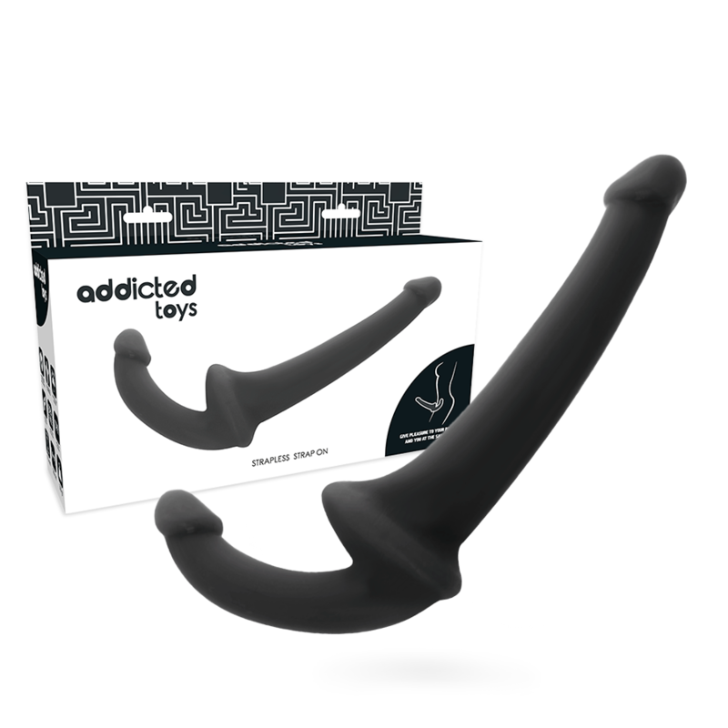 Juguete Sexual Doble Función Silicona Flexible - 18cm y 6.8cm