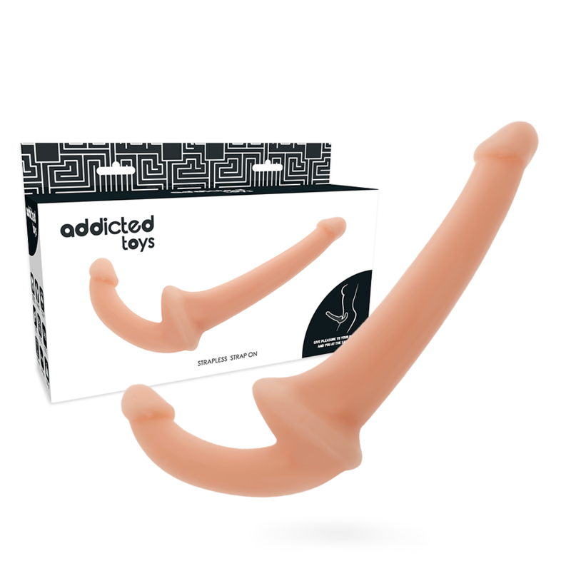 Dildo con RNA S sin Soporte Natural - Addicted Toys