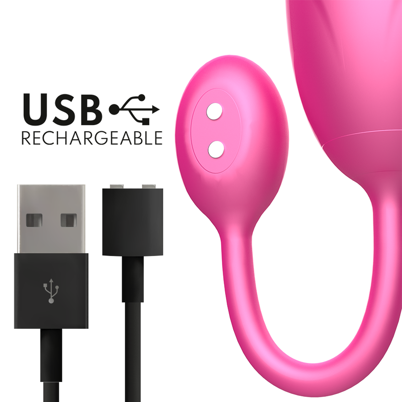 Oninder Denver Vibrating Egg Pink - Huevo Vibrador con App