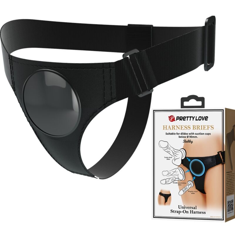 Pretty Love Black Universal Harness - Arnés Ajustable