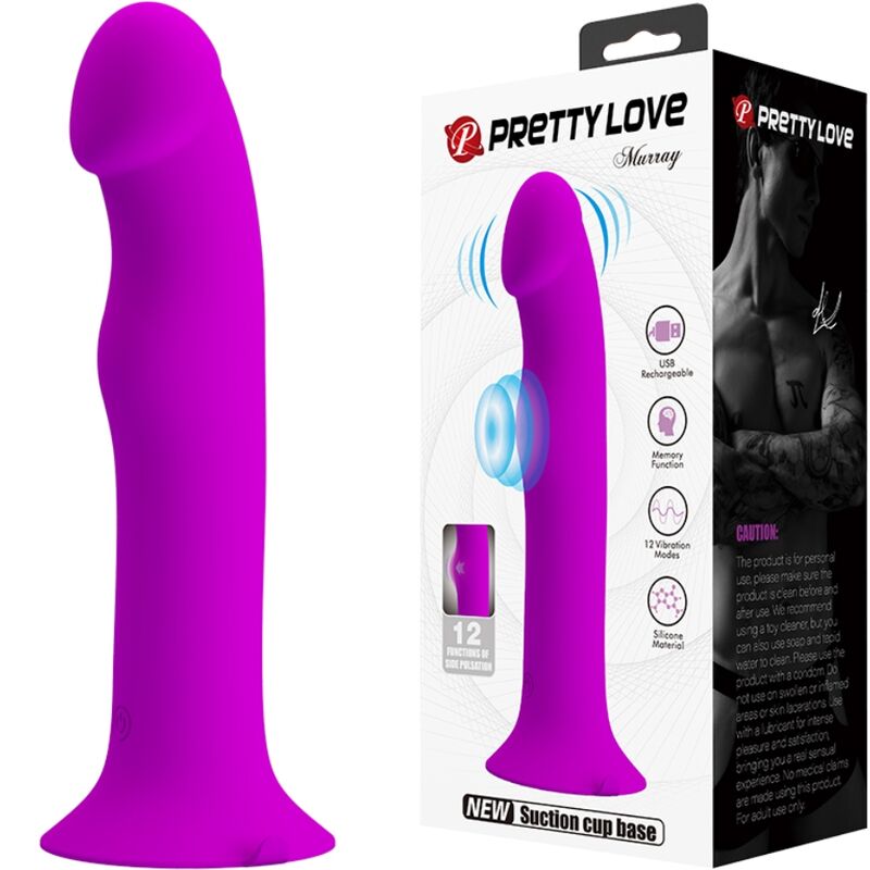 Pretty Love Murray - Vibrador y Estimulador G-Point Púrpura
