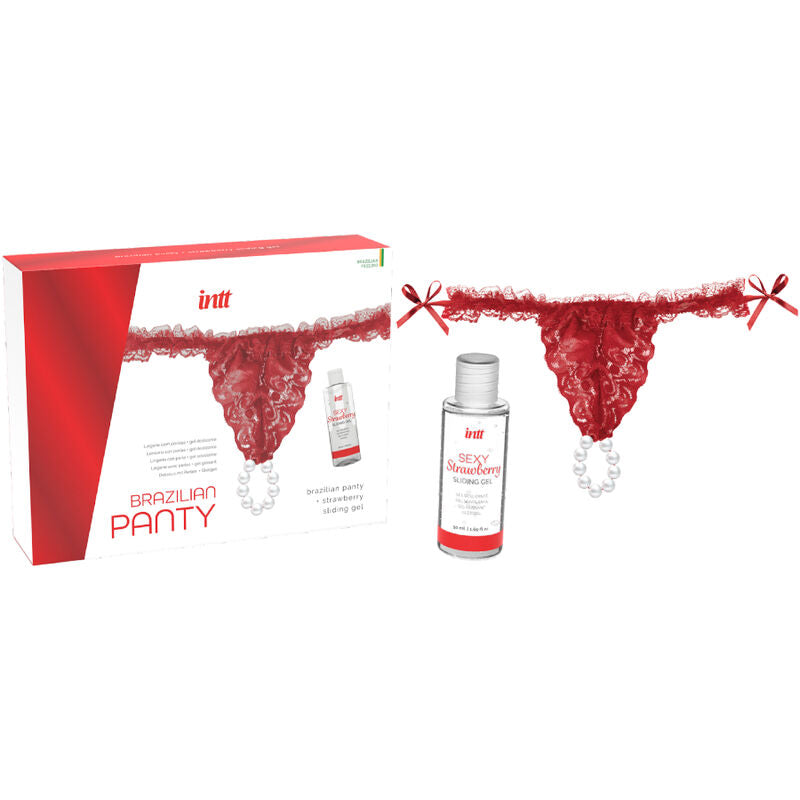 INTT Releases Braguita Brasileña Roja con Perlas y Gel Lubricante 50 ml