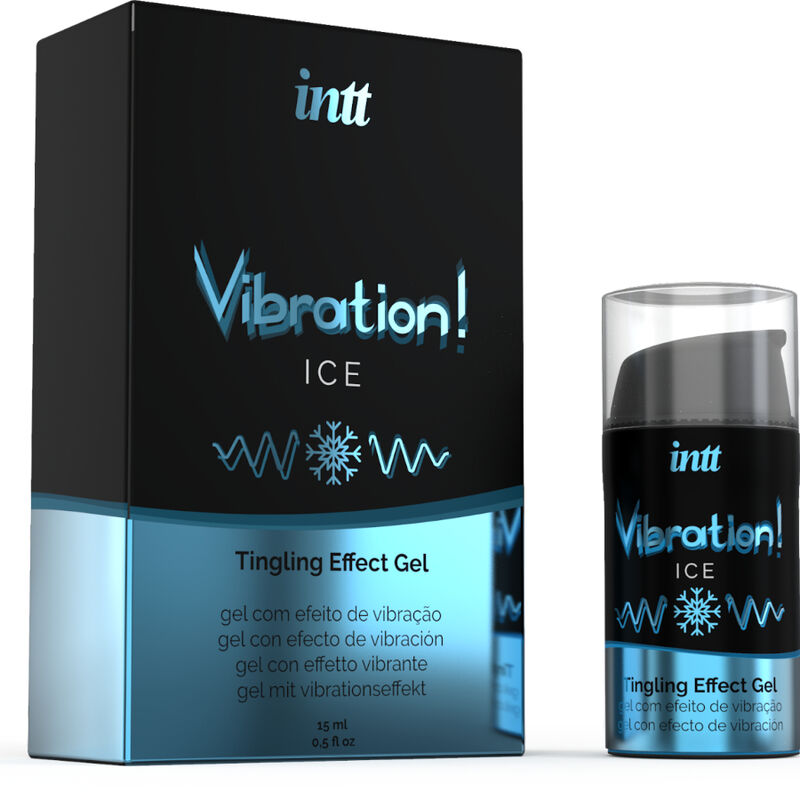 INTT Gel Estimulante Íntimo Vibrador Efecto Frío 15ml