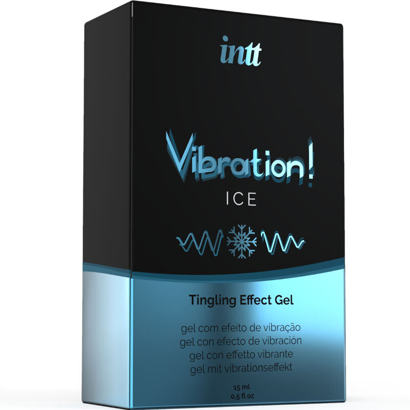 INTT Gel Estimulante Íntimo Vibrador Efecto Frío 15ml