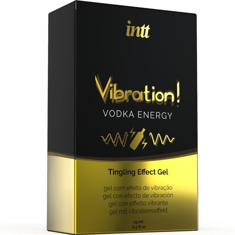 INTT Gel Estimulante Íntimo Líquido Vibrador Vodka 15ml