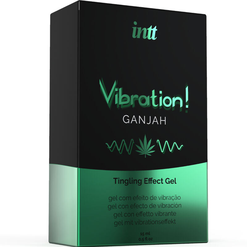 INTT Gel Estimulante Íntimo Vibrante Cannabis 15ml