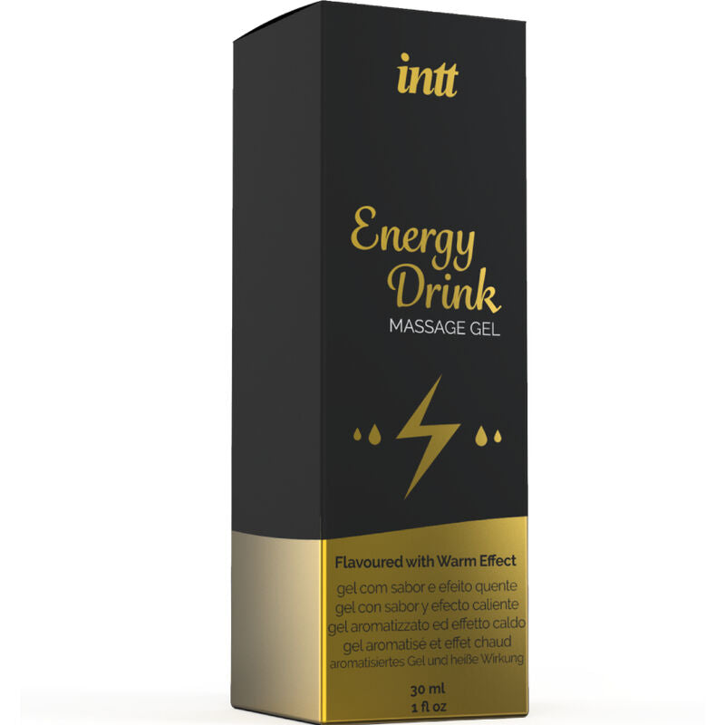 Gel de Masaje Intt con Efecto Calor - Formato Profesional