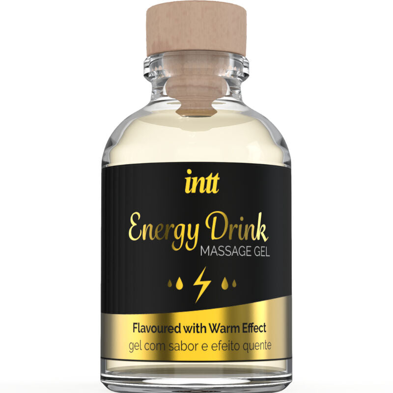 Gel de Masaje Intt con Efecto Calor - Formato Profesional