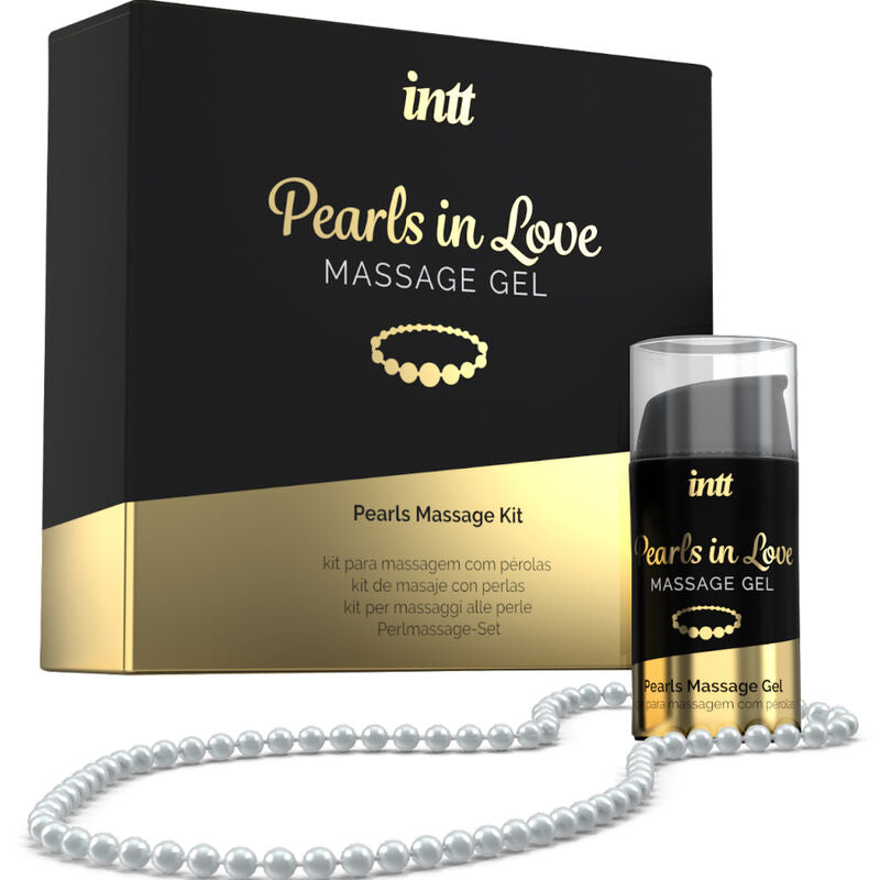 INTT Pearls in Love - Collar de Perlas con Gel de Silicona
