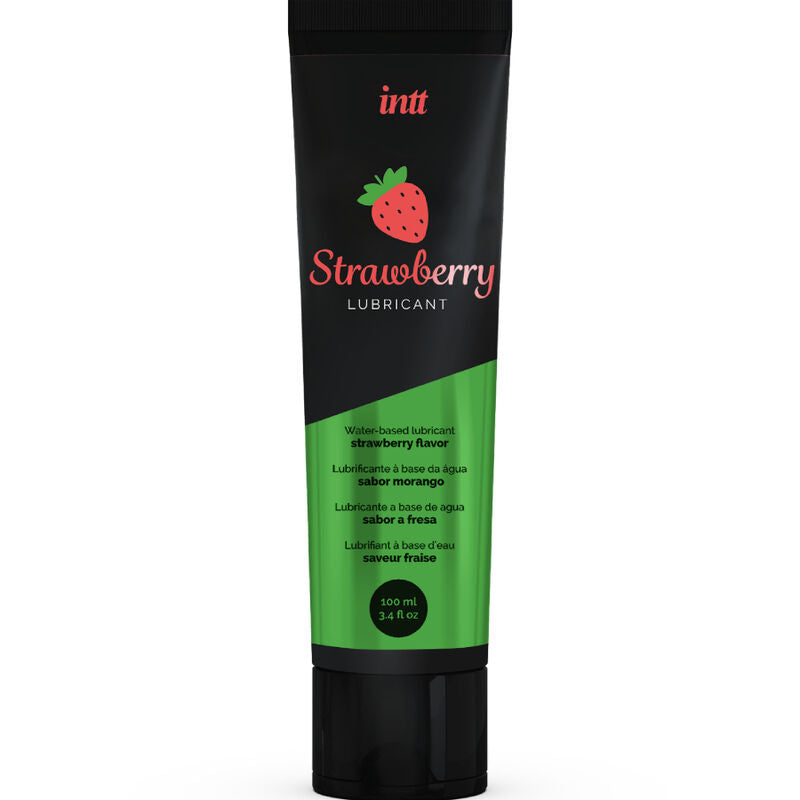 Lubricante Íntimo Intt Water-Based Sabor Fresa