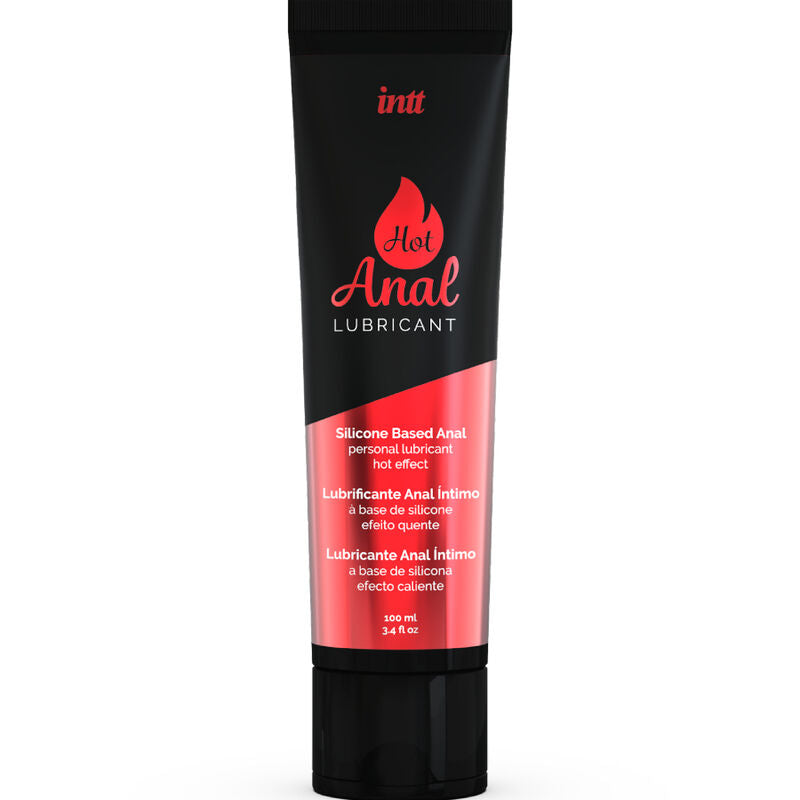 INTT Lubricante Anal Íntimo Base Silicona con Efecto Calor