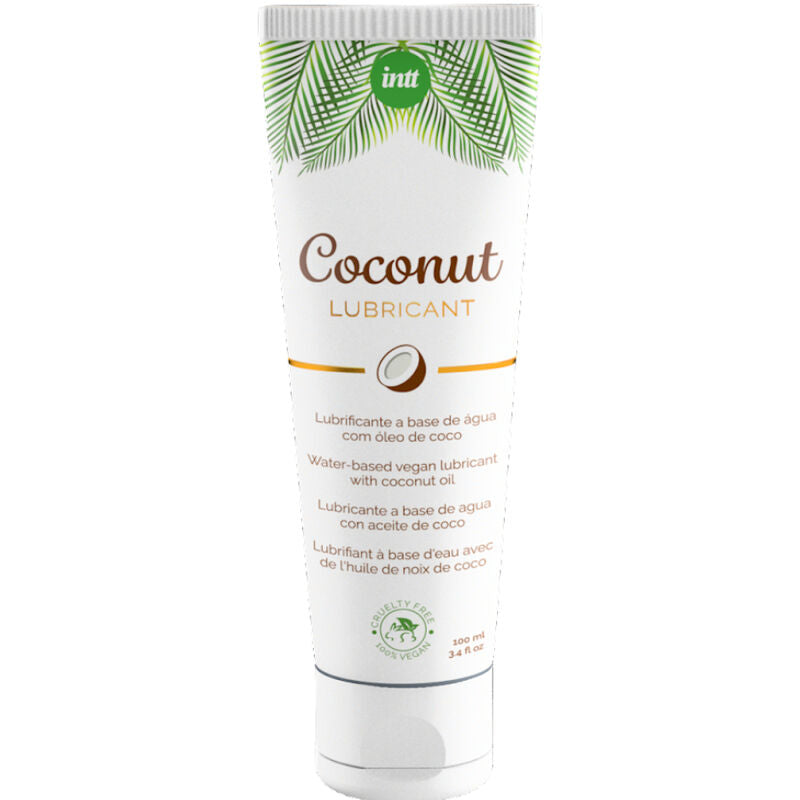 Lubricante Vegano a Base de Agua con Sabor Intenso de Coco - INTT