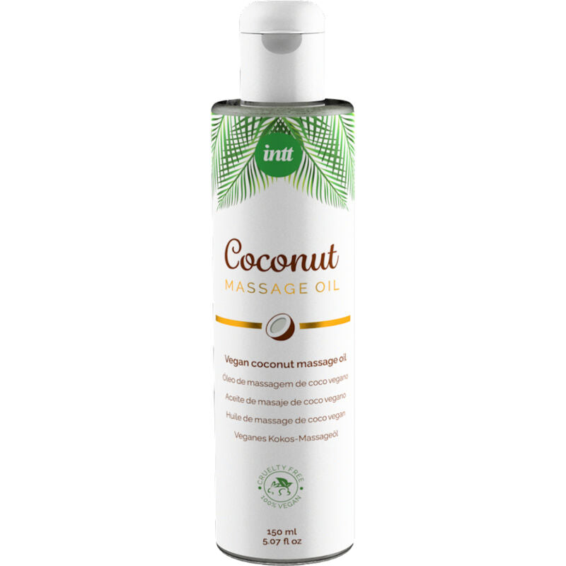 INTT Sweet Vegan Massage Oil - Aceite de Masaje Vegano Aroma Coco