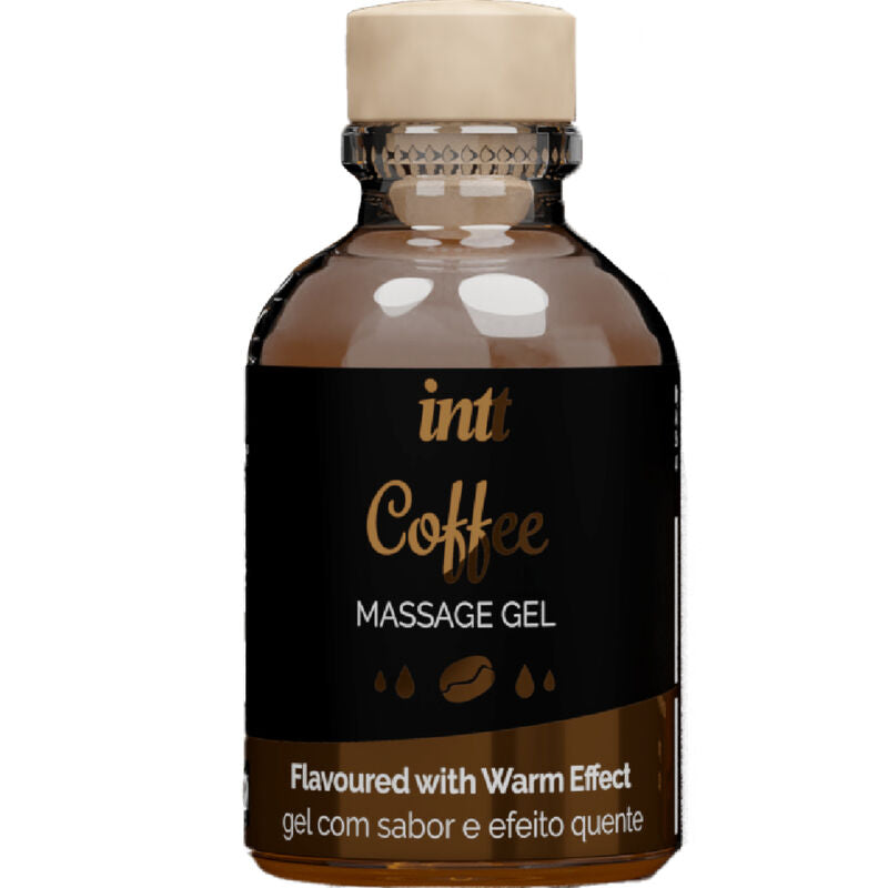 Gel de Masaje Intt Sabor Café con Efecto Calor