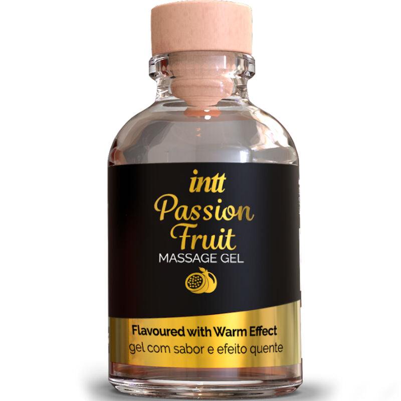 Gel de Masaje Intt Passion Fruit con Efecto Calor