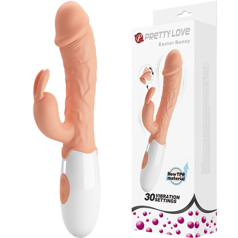 Pretty Love Easter Bunny Vibrator with Stimulator