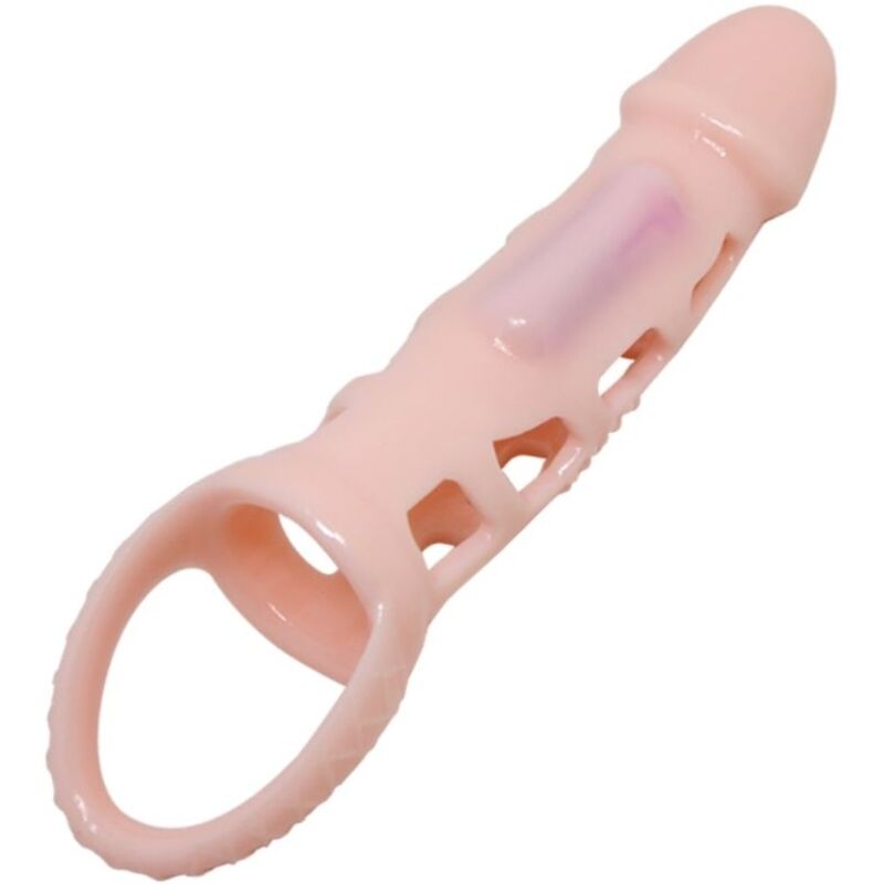 Pretty Love Harrison - Funda Extensora con Vibración y Arnés 13.5 cm