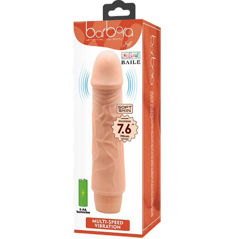 Vibrador Color Natural - Decoración Festiva