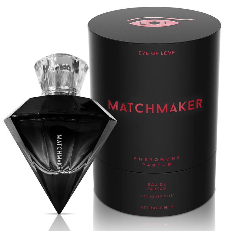 Eye of Love Matchmaker Black Diamond - Perfume con Feromonas para Hombre 30ml