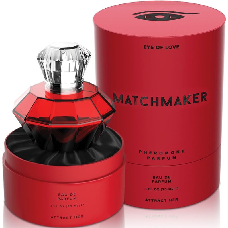 Eye of Love Matchmaker Red Diamond - Perfume con Feromonas para Ella 30ml