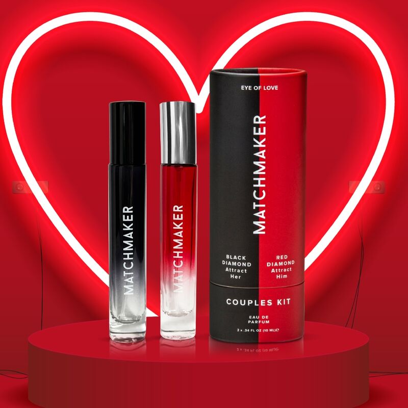Eye of Love Matchmaker Pheromone - Kit para Parejas 2pc (20ml c/u)