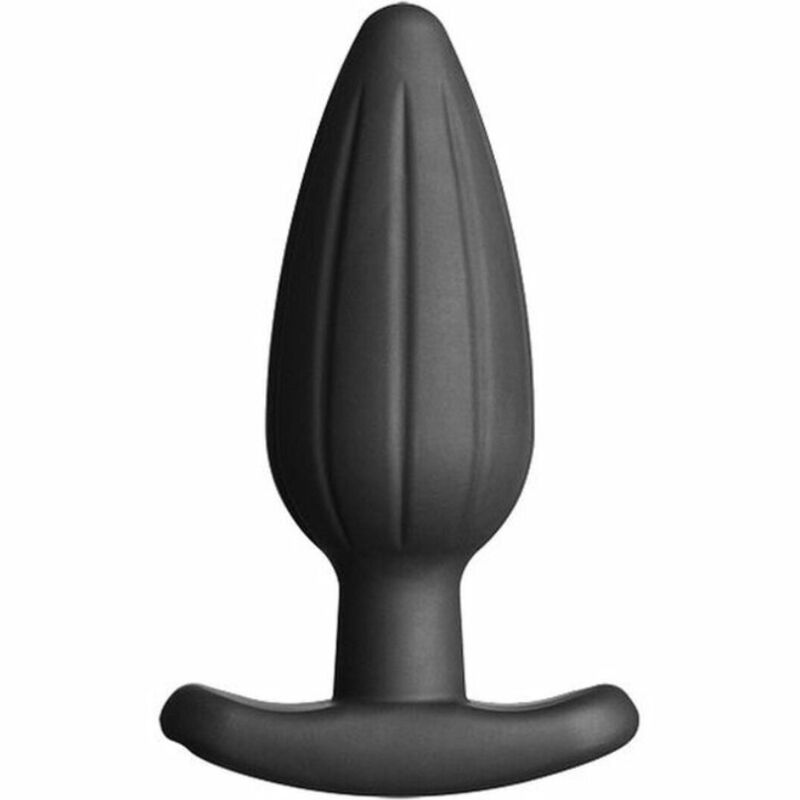 ElectraStim Silicone Black Rocker Butt Plug Large - Estimulación Anal