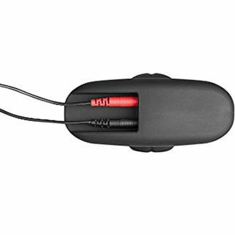 ElectraStim Silicone Black Rocker Butt Plug Large - Estimulación Anal
