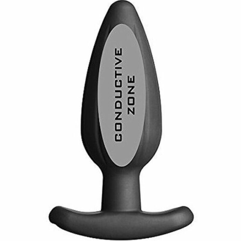 ElectraStim Silicone Black Rocker Butt Plug Large - Estimulación Anal