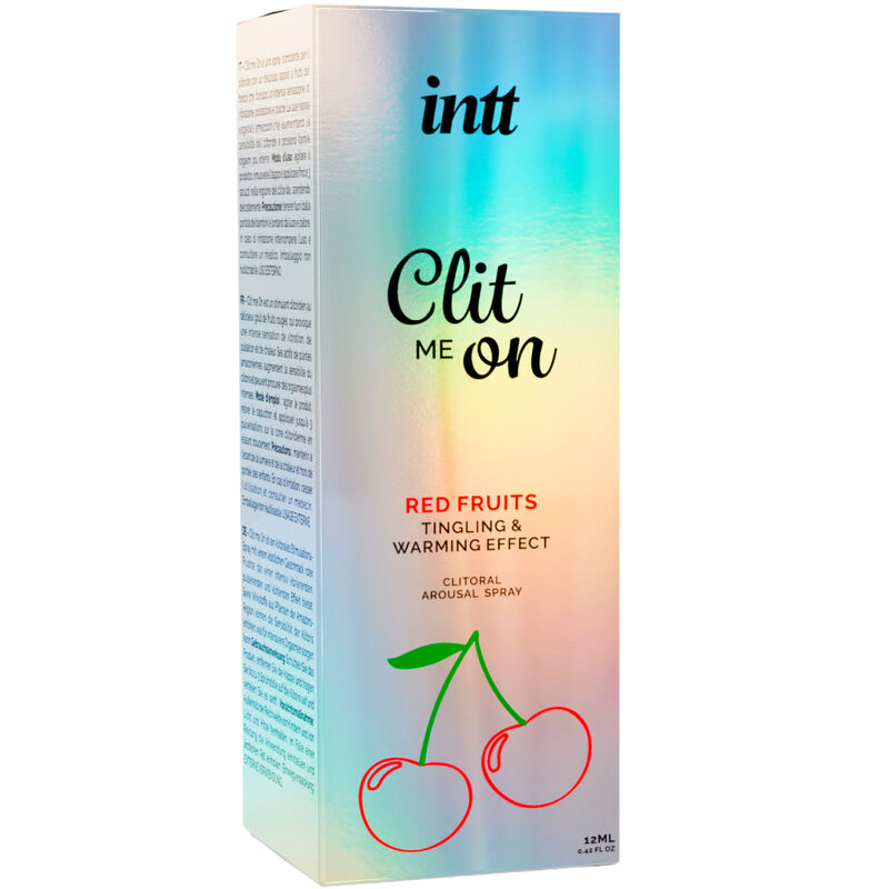 Spray Estimulador Clitoral Frutos Rojos INTT 12ml