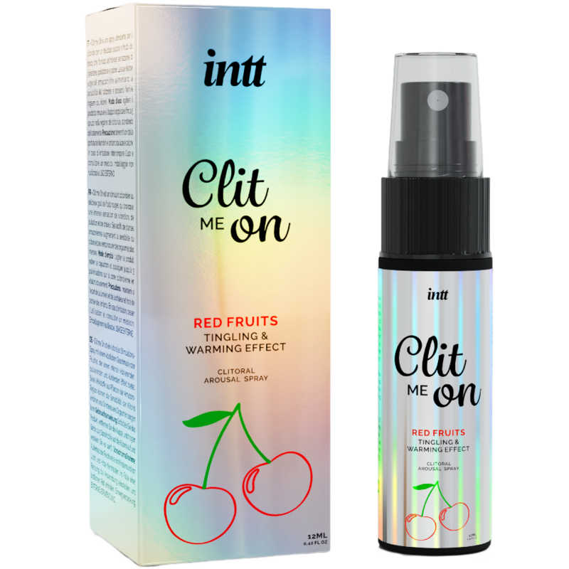 Spray Estimulador Clitoral Frutos Rojos INTT 12ml