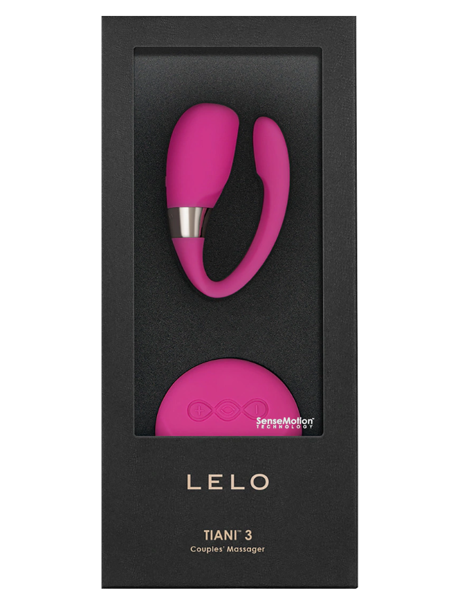 LELO Insignia Tiani 3 Fuchsia - Masajeador de Pareja con Control Remoto