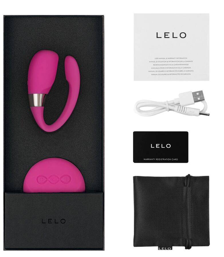 LELO Insignia Tiani 3 Fuchsia - Masajeador de Pareja con Control Remoto