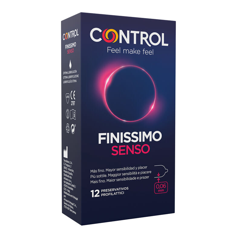 Control Adapta Senso Preservativos - Pack 12 Unidades