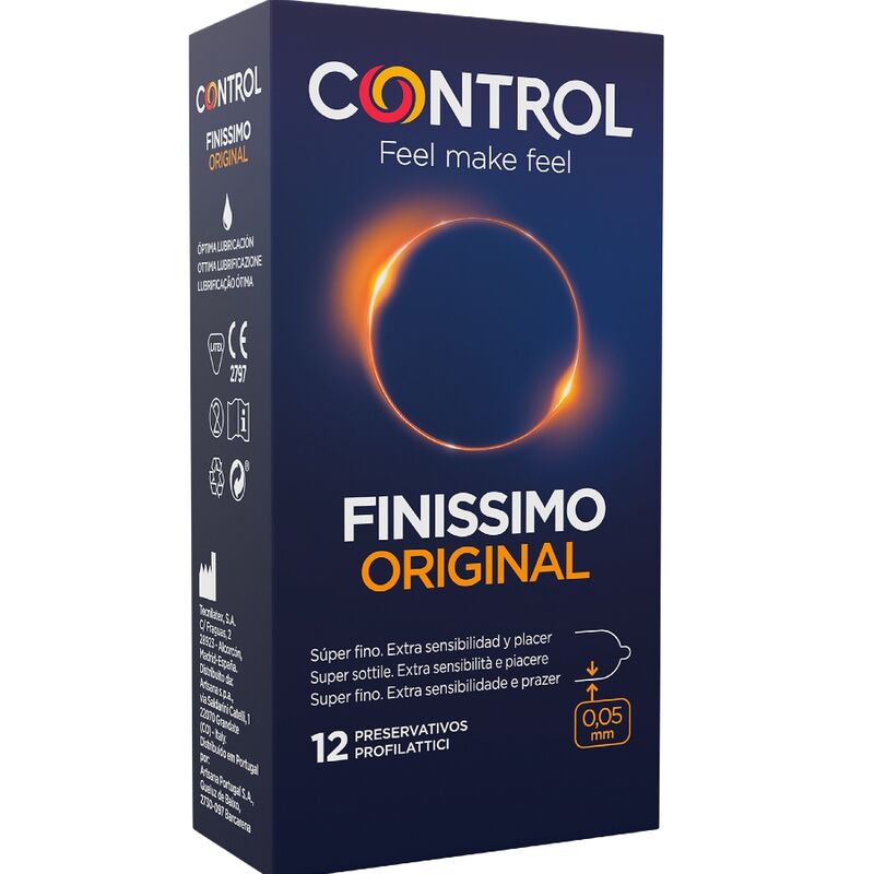 Control Finissimo Preservativos 12 Unidades - Ultra Finos
