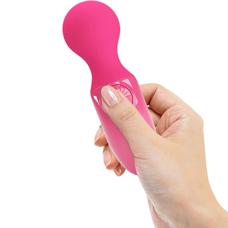 Pretty Love Magenta Mini Personal Massager - Masajeador Compacto de Alta Potencia