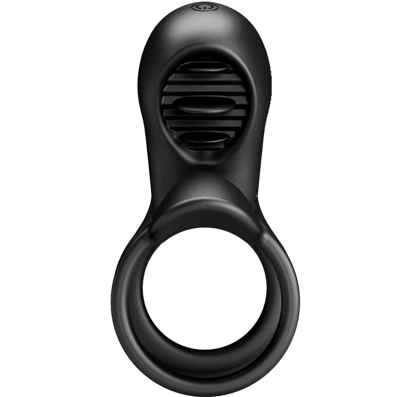 Pretty Love Jammy Penis Sheath - 12 Vibraciones con Lengua de Silicona Recargable