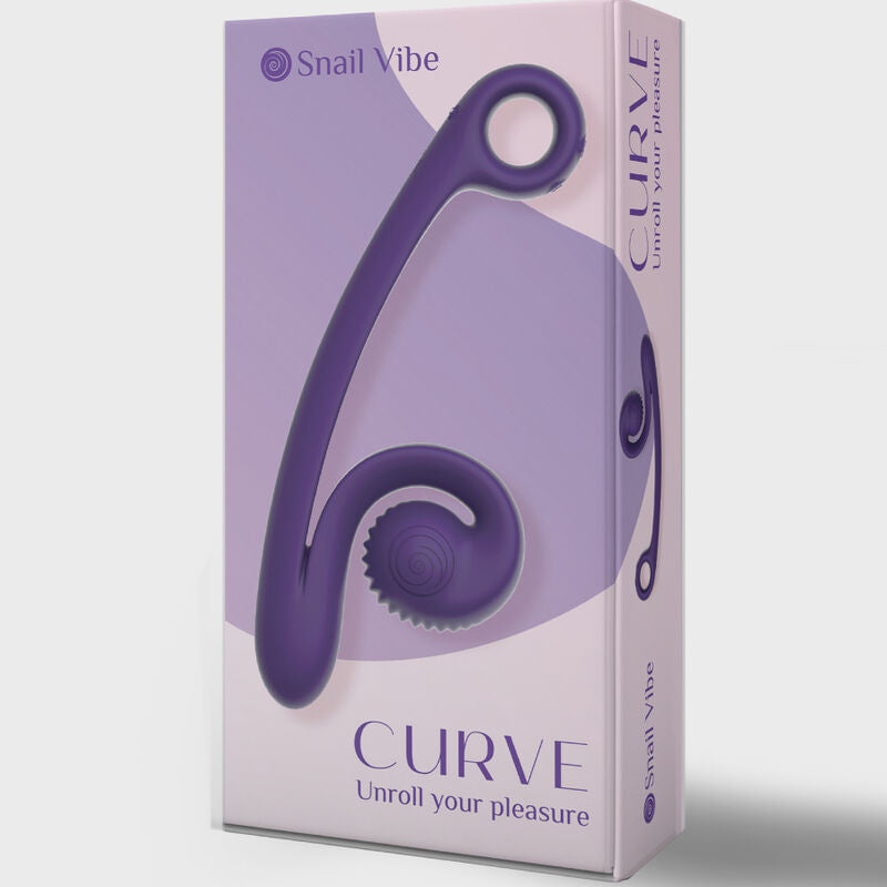 Snail Vibe Curve Vibrator Purple - Vibrador Curvo