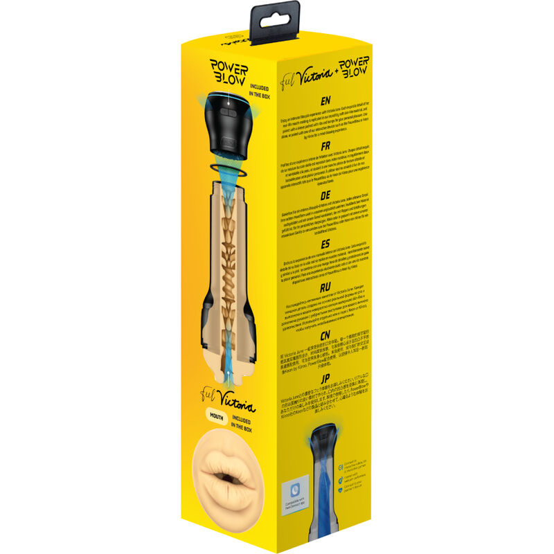 Kiiroo PowerBlow & Feel Victoria June - Set Combo Interactivo