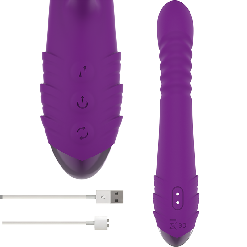 Intense Iggy Vibrador Recargable Multifunción con Estimulador de Clítoris