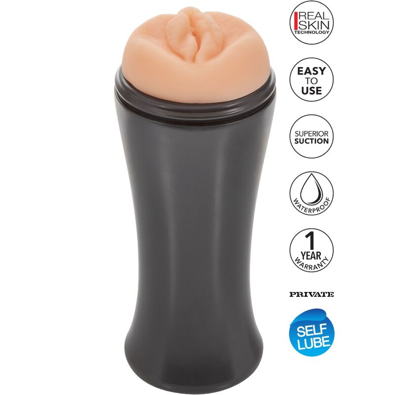 Private Wet Kitten Self Lube To Go - Masturbador Compacto Autolubrificante