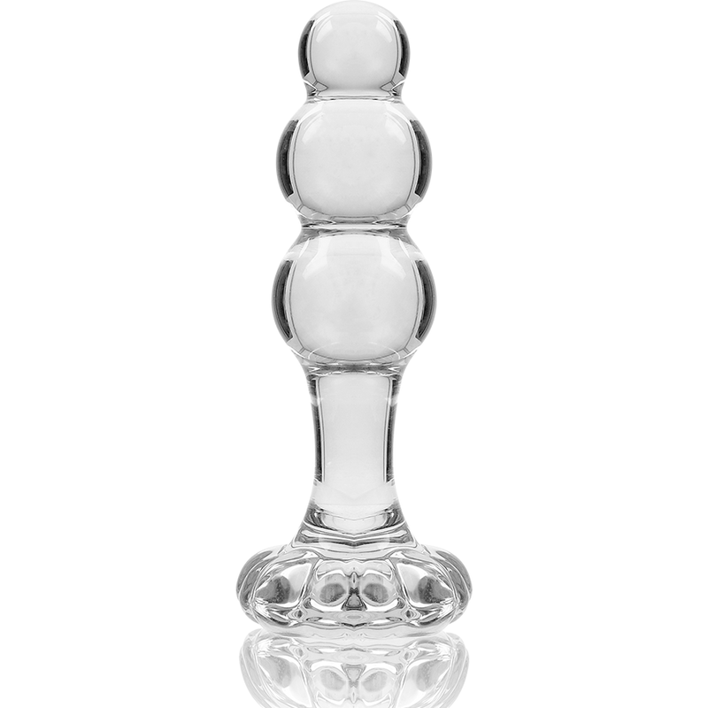 Nebula Series by Ibiza - Plug Anal Cristal Borosilicato Rosa 10.7 cm