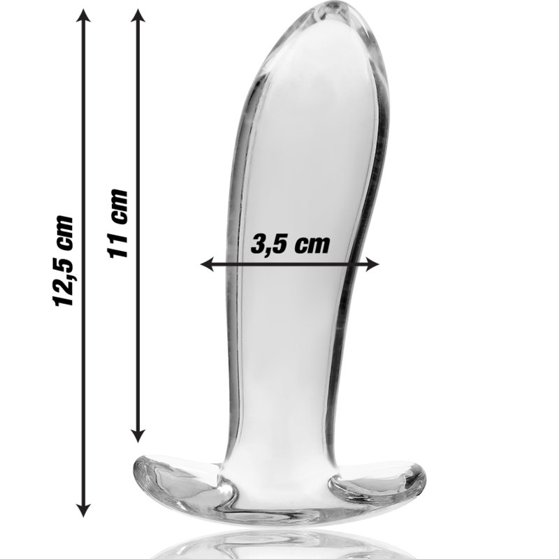 Nebula Series by Ibiza Model 5 - Plug Anal de Vidrio Borosilicato 12,5 cm