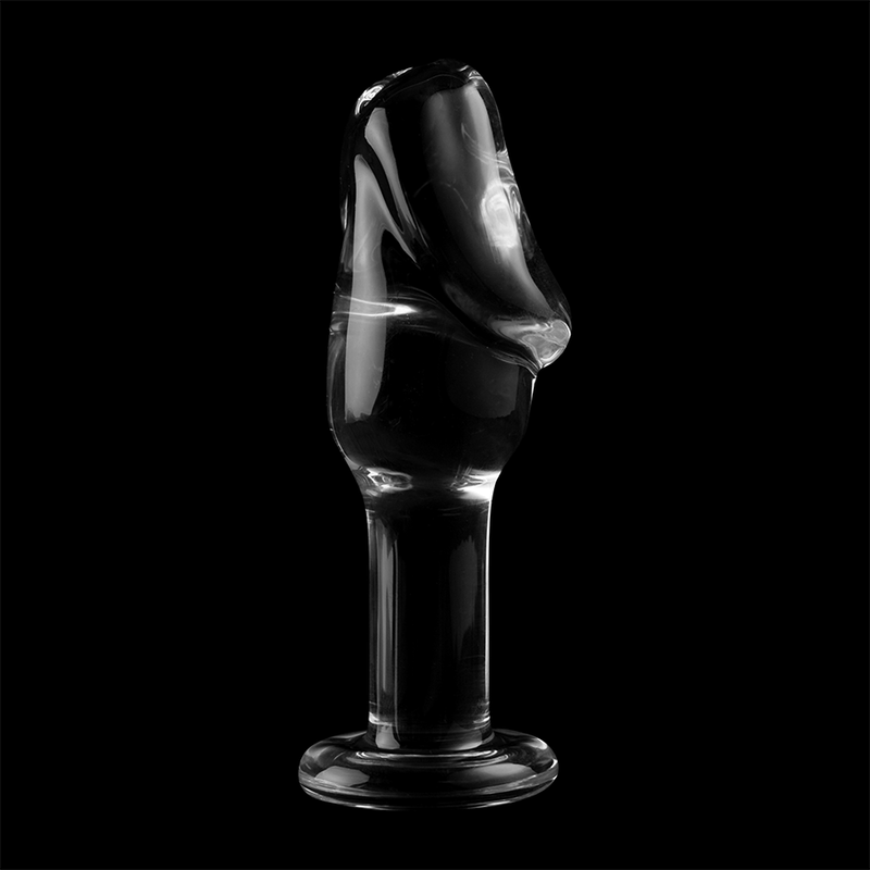 Nebula Series Model 6 - Plug Anal Cristal Borosilicato Transparente 12.5 cm
