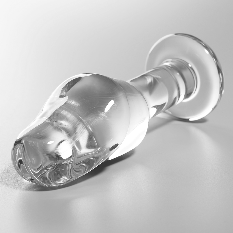 Nebula Series Model 6 - Plug Anal Cristal Borosilicato Transparente 12.5 cm