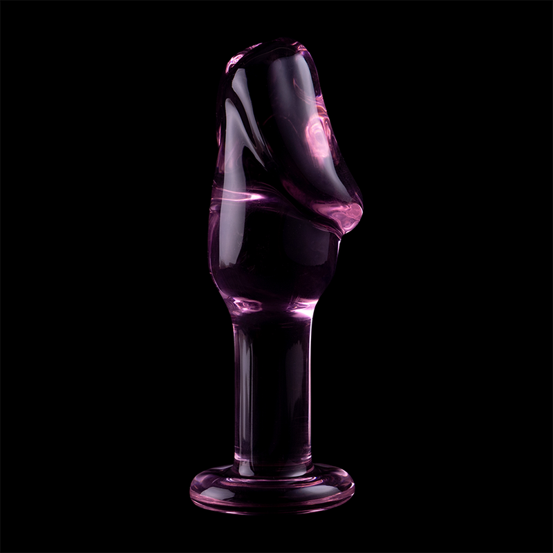 Nebula Series by Ibiza Modelo 6 - Plug Anal Cristal Borosilicato Rosa 12.5 cm