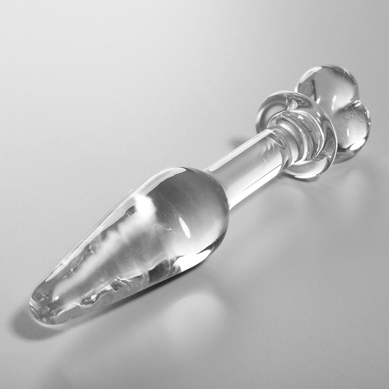 Nebula Series Model 7 - Plug Anal Vidrio Borosilicato Transparente 13.5 cm