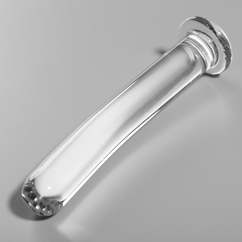 Nebula Series by Ibiza Model 9 - Dildo de Cristal Borosilicato Transparente 15.5 cm