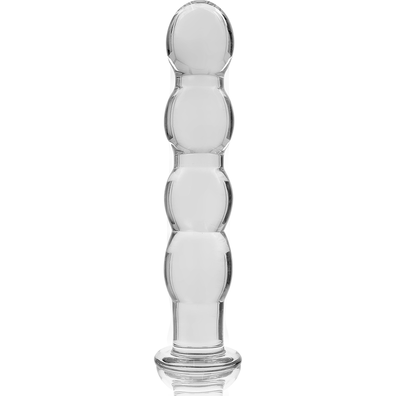 Nebula Series by Ibiza - Dildo de Cristal Borosilicato Transparente 16.5 cm